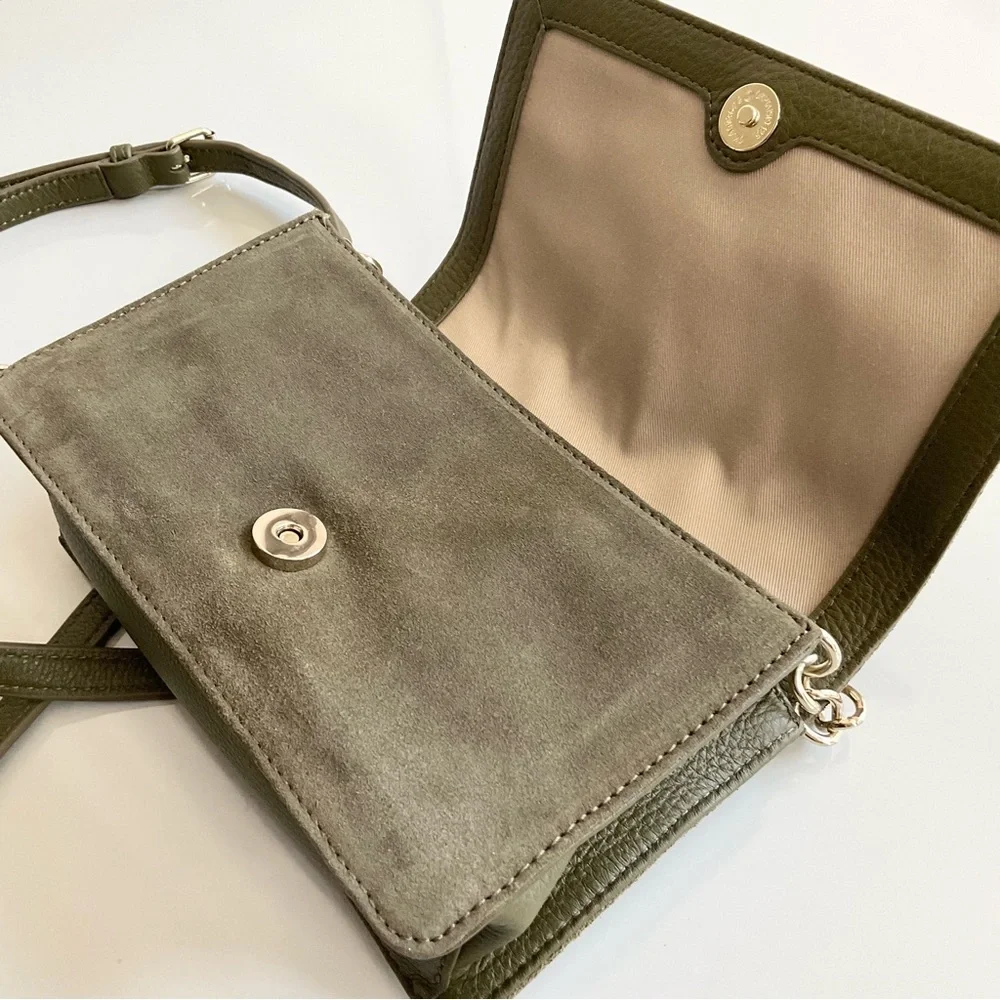 Talbot's Suede Leather NWOT Small Crossbody. - Picture 12 of 12